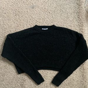 COPY - COPY - Urban Outfitters Big Sur Ribbed Pullover Sweater(black)